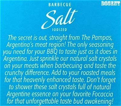 Celusal Sal Parrillera / Argentine Barbecue Salt 1kg - BBQ KING Grills